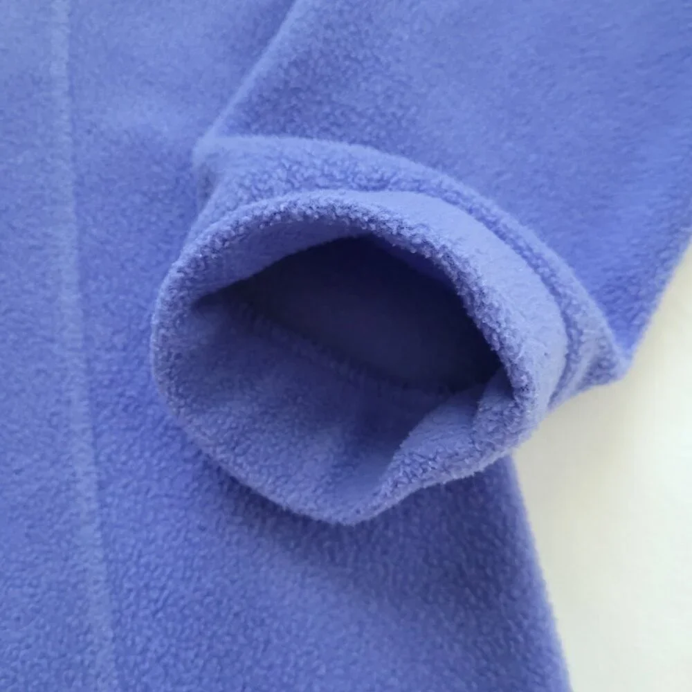Columbia Fleece Jacket Full Zip Purple Kids Youth Large 14/16 Gorpcore Outdoor